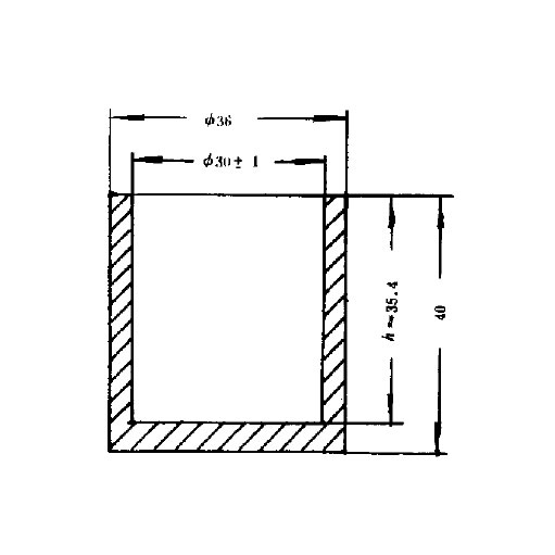 Apparent Density Cup