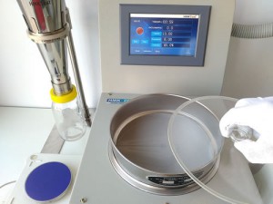510-62 Special particle size distribution analyzer-air jet sieve for plastic materials PVDF-polyvinylidene fluoride