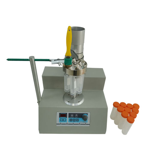 2001-3 The working principle of rotary sample splitter