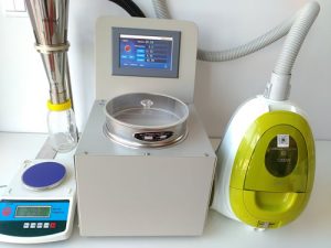 510-61 Special particle size analyzer-air jet sieve for plastic materials TPU-thermoplastic polyurethane resin